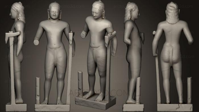 Egyptian statues and reliefs (STKE_0037) 3D model for CNC machine